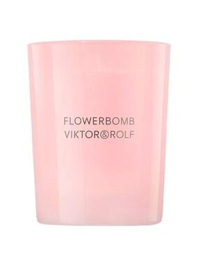 Viktor & Rolf Pink Flowerbomb Candle Small Deluxe New Authentic 70 g